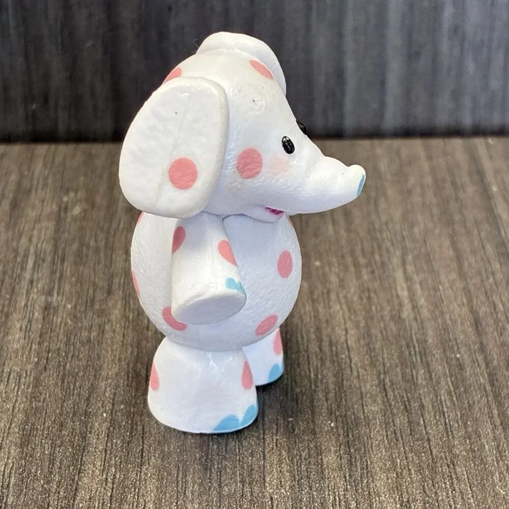 PINK SPOTTED ELEPHANT PVC Toy Island Misfit Toy Rudolph